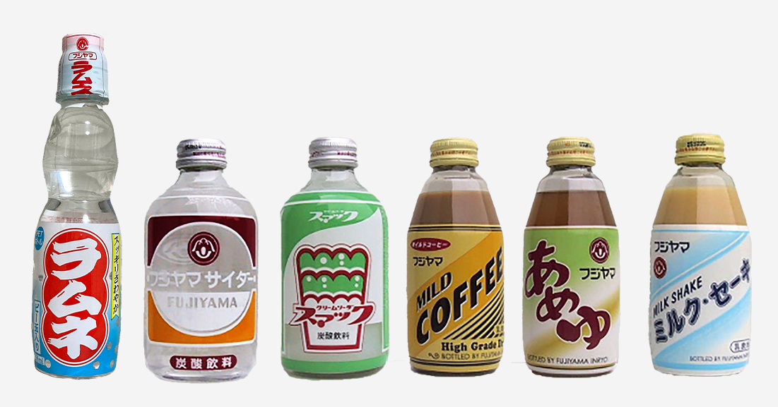 画像：過去の飲料製品